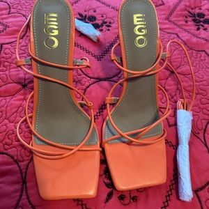 Orange Heels